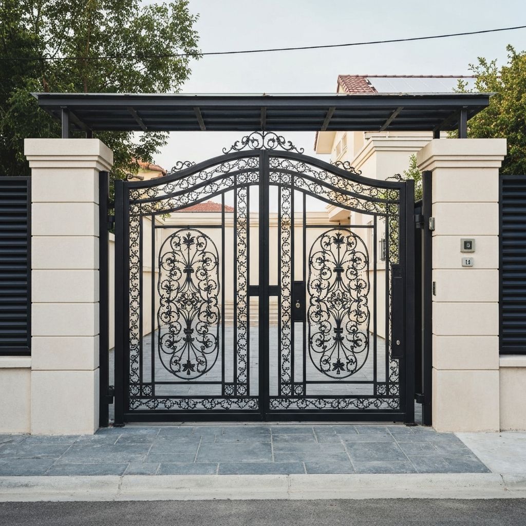 Modern Steel Gate Design