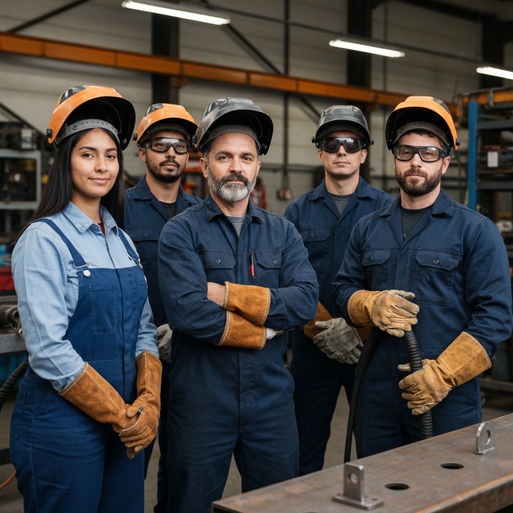 Professional welding and fabrication team